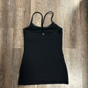 Lululemon tank top, black, size 8